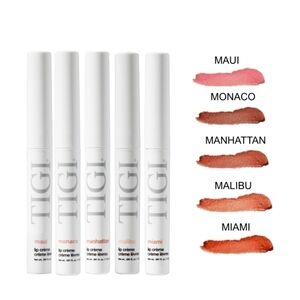 💋 5-PIECE TIGI LIP CRÈME BUNDLE